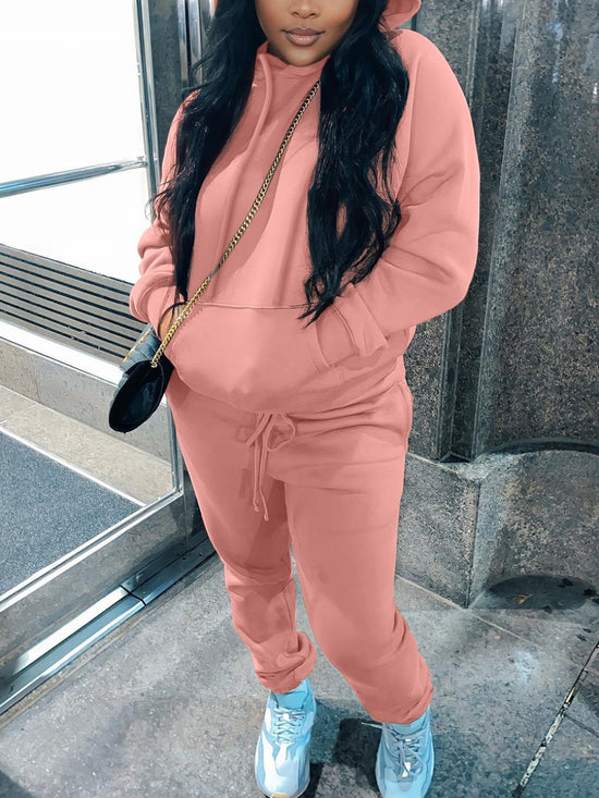 Cotton sweat suite