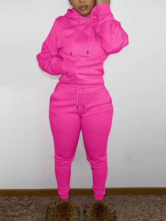 Cotton sweat suit